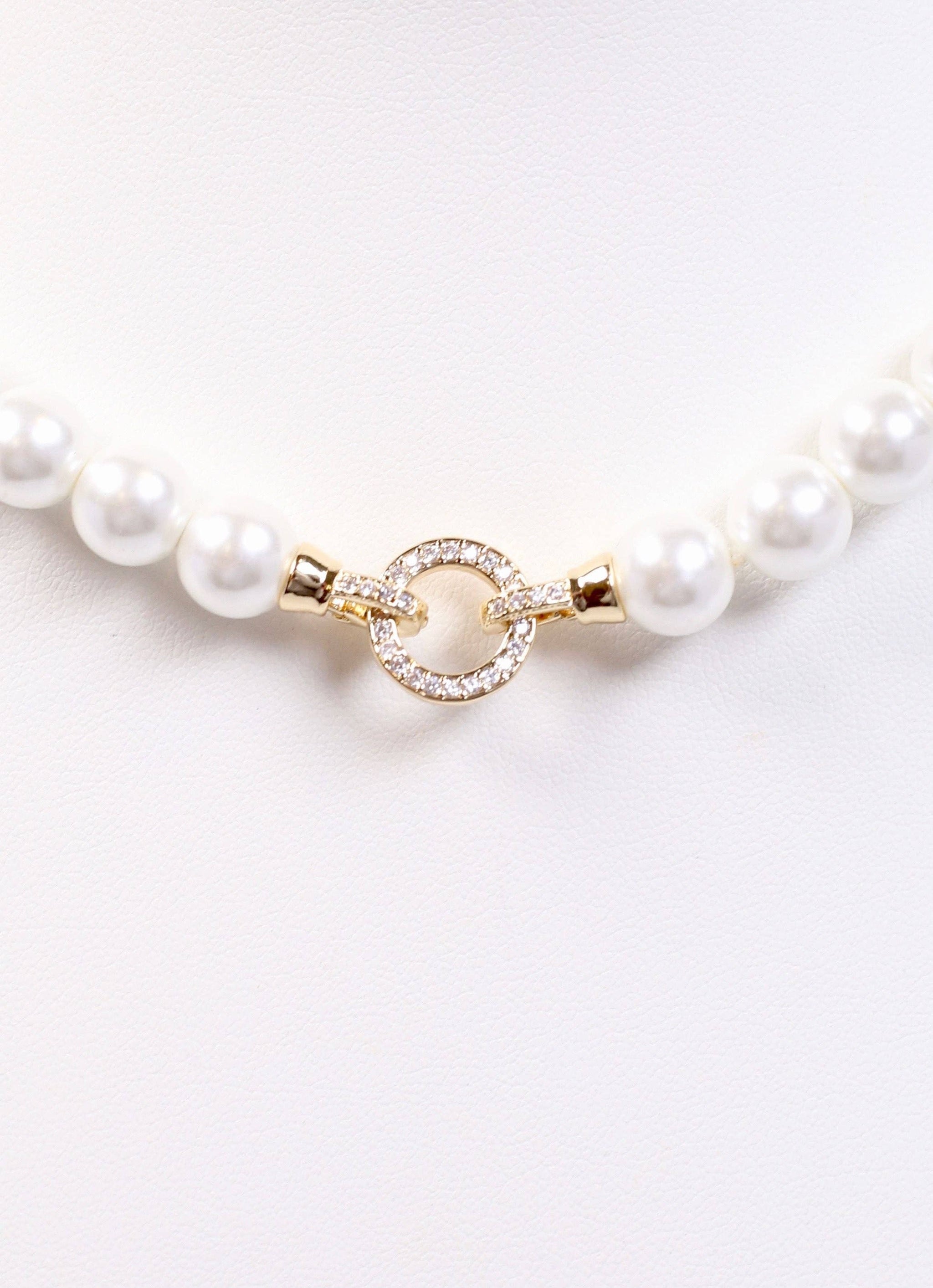 Clermont Pearl Necklace CREAM