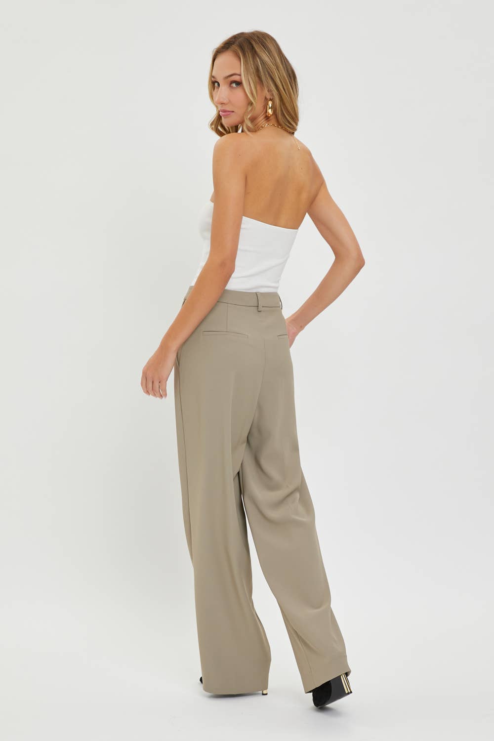 High Rise Trousers