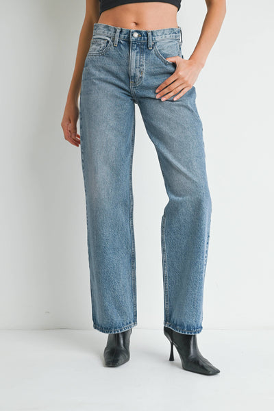 Just Black Denim Relaxed Straight Jean