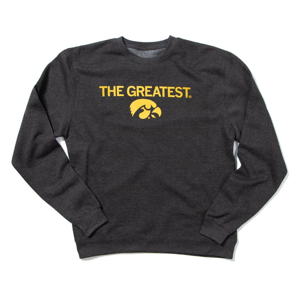 Charcoal Heather The Greatest - Tigerhawk Crew Sweatshirt