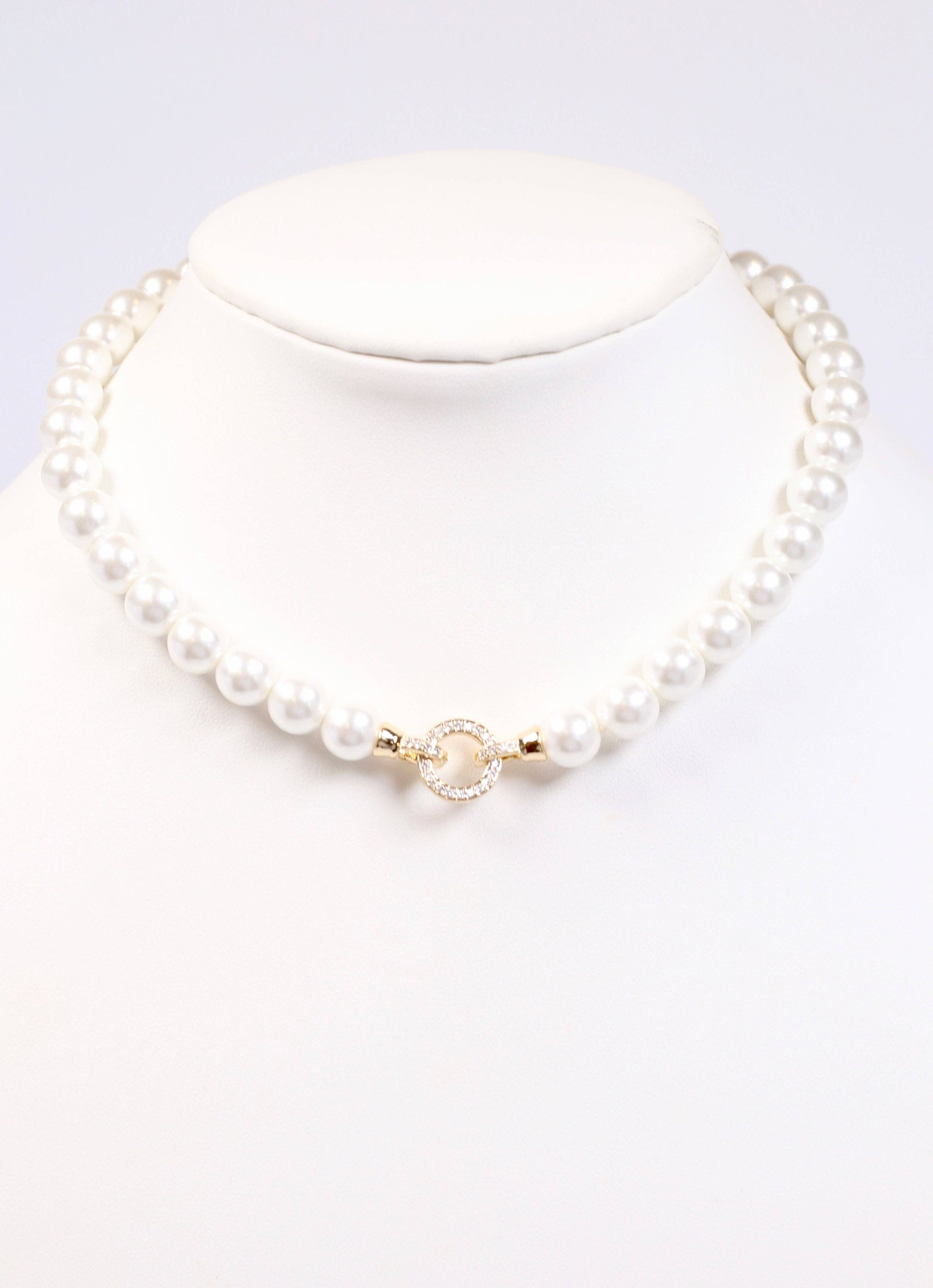 Clermont Pearl Necklace CREAM