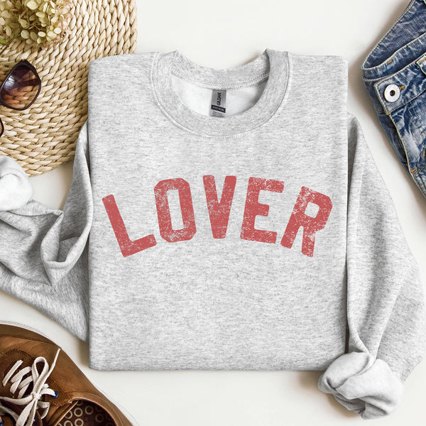 Grey Lover Crewneck Sweatshirt