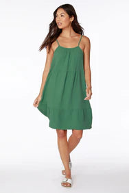 bobi Vine Tiered Cami Dress