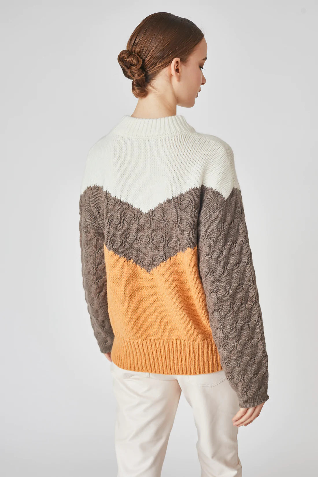 Deluc Cantu Color Block Sweater